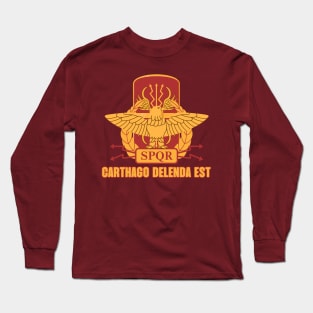 SPQR Carthago Delenda Est Long Sleeve T-Shirt